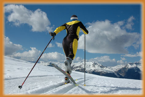ski de fond en Ubaye