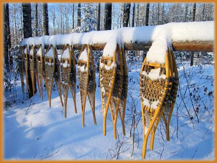 Raquettes � neige � Ste-Anne